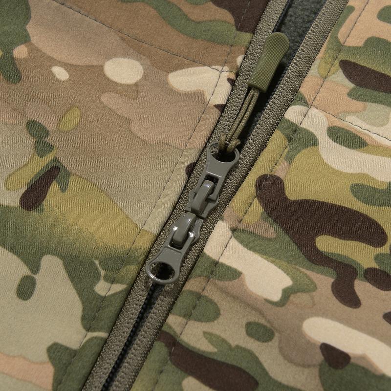 Waterproof Fleece Camo Jacket