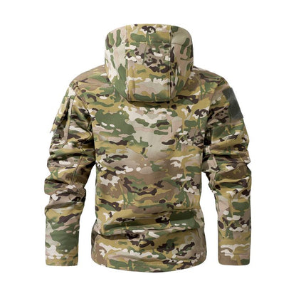Waterproof Fleece Camo Jacket