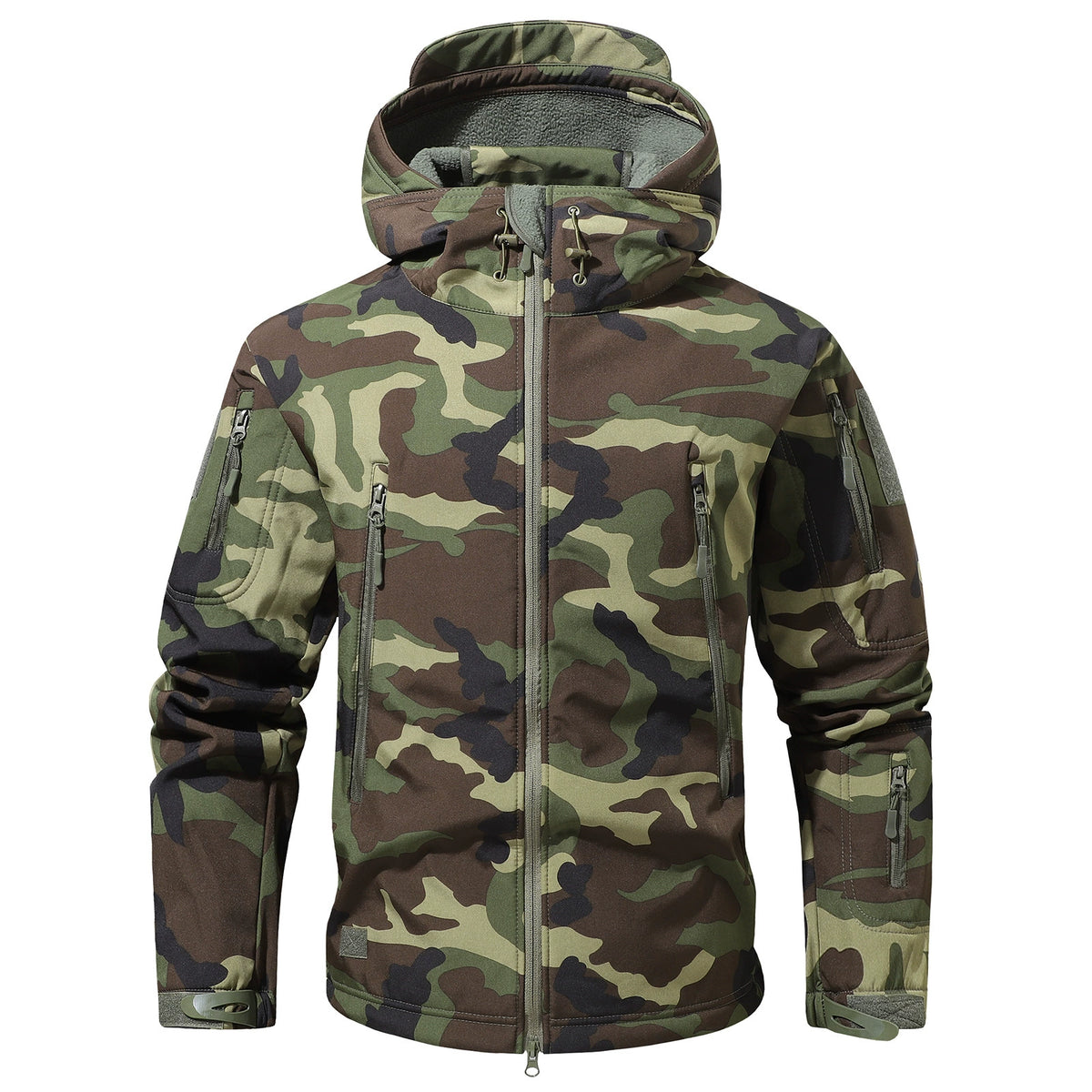 Waterproof Fleece Camo Jacket