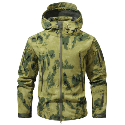 Waterproof Fleece Camo Jacket